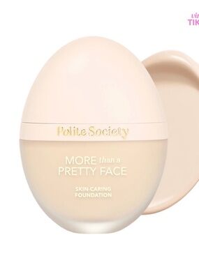 Polite Society • More than a pretty face Skin caring Foundation "Very Fair N"